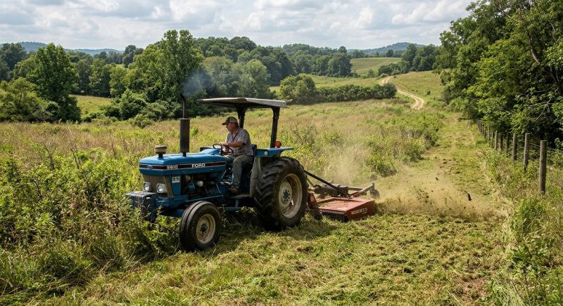 Pastures Bush Hogging