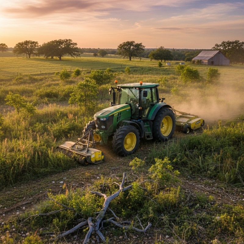 Pastures Bush Hogging